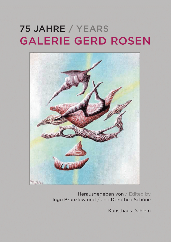 Cover der Publikation: 75 Jahre Galerie Gerd Rosen
